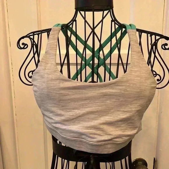 Lululemon Energy Bra
Wee Are From Space Nimbus Battleship / Bali Breeze-Sz 8 - Picture 1 of 4